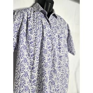 Hasting & Smith Women's Large Floral Short‎ Sleeve Shirt